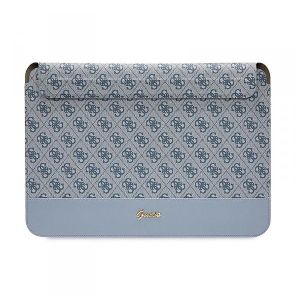 Guess 4G Stripe Metal Logo Computer Sleeve - Etui na notebooka 14&quot; (Niebieski)