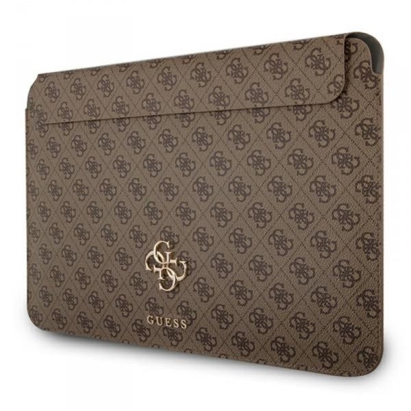 Guess 4G Big Metal Logo Computer Sleeve - Etui na notebooka 13&quot; (brązowy)