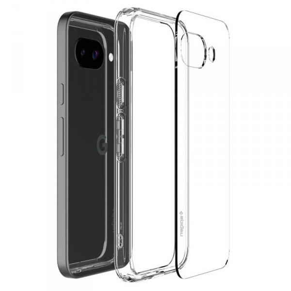 Spigen Ultra Hybrid - Etui do Google Pixel 9a (Crystal Clear)