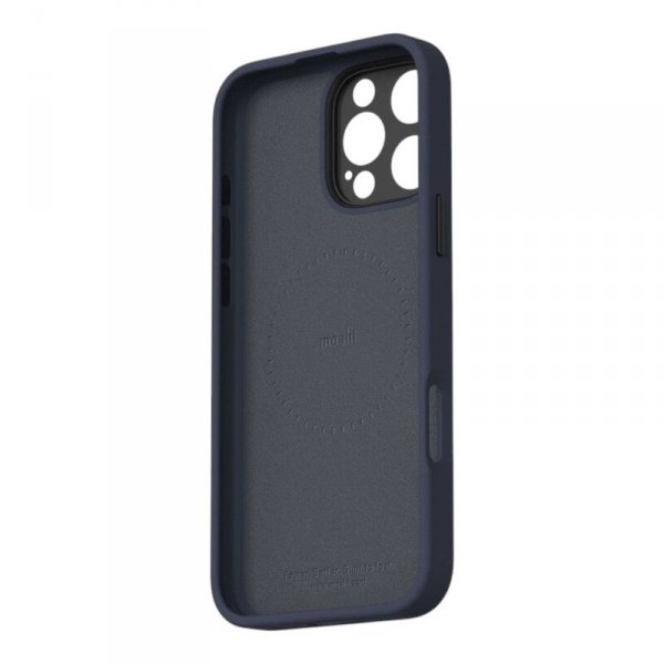 Moshi Kameleon MagSafe - Etui iPhone 16 Pro z funkcją podstawki (Midnight Blue)