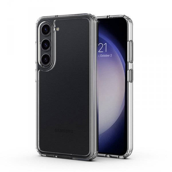 Crong Crystal Shield Cover - Etui Samsung Galaxy S23+ (przezroczysty)