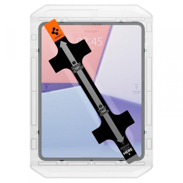 Spigen GLAS.TR EZ FIT - Szkło hartowane do iPad Pro 13&quot; (M4, 2024) (Przezroczysty)
