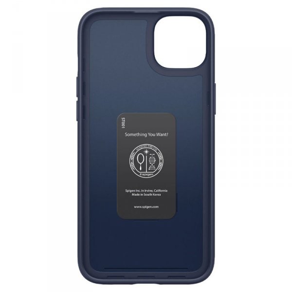 Spigen Thin Fit – Etui do iPhone 15 Plus / iPhone 14 Plus (Granatowy)
