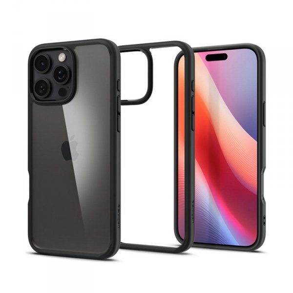 Spigen Ultra Hybrid - Etui do iPhone 16 Pro Max (Matte Black)
