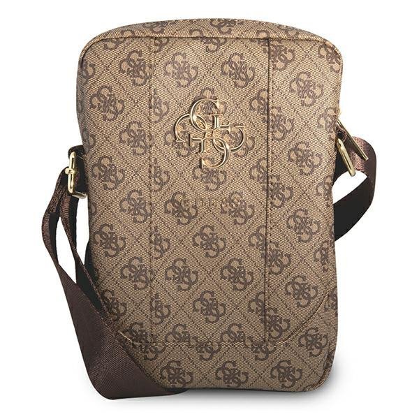 Guess 4G Big Metal Logo Tablet Bag - Torba na tablet 10&quot; (brązowy)
