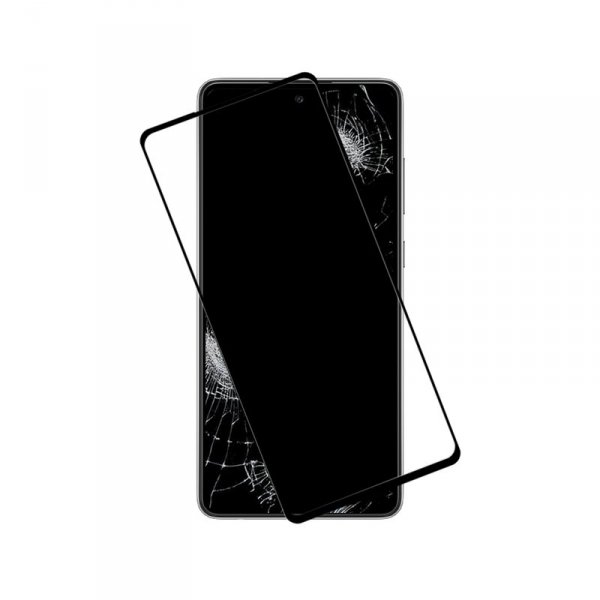 Crong 7D Nano Flexible Glass – Niepękające szkło hybrydowe 9H na cały ekran Samsung Galaxy A72