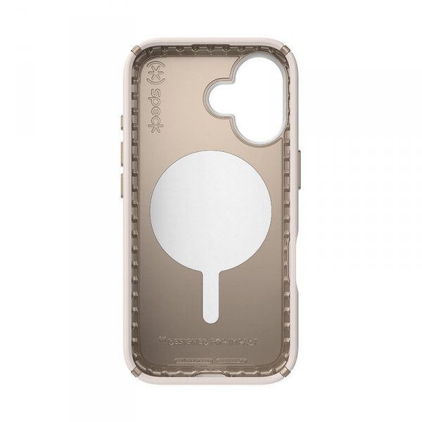 Speck Presidio2 Pro ClickLock & MagSafe - Etui iPhone 16 (Bleached Bone / Heirloom Gold / Hazel Brown)