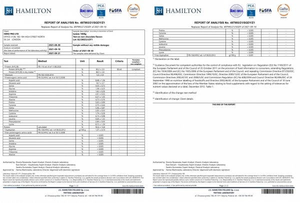 Hiro.Lab Whey Protein Isolate 700g