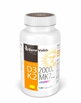 Bene Vobis - Witamina D3 2000IU + K2 MK7 (vitaMK7®) 100mcg - 120 kaps.