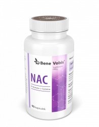 N-Acetylo-L-Cysteina (NAC) - 90 kapsułek 