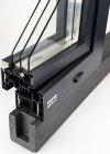 Podwalina 80x74x1175mm do okien drzwi profil cokołowy łączony Belka blaugelb Meesenburg Listwa parapetowa triotherm