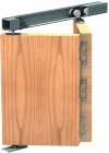 Zestaw okuć drzwi składanych harmonijkowych HERKULES PLUS 1200mm/25kg komplet
