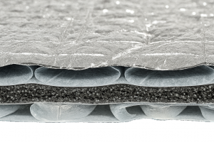 Folia termoizolacyjna Thermo FR ALU-PP 1m2 (1,2x0,83m) termiczna ciepła ocieplenie pod rolety