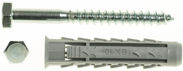 BX12+KL8X80/50 Kołek rozporowy BX+wkręt na klucz