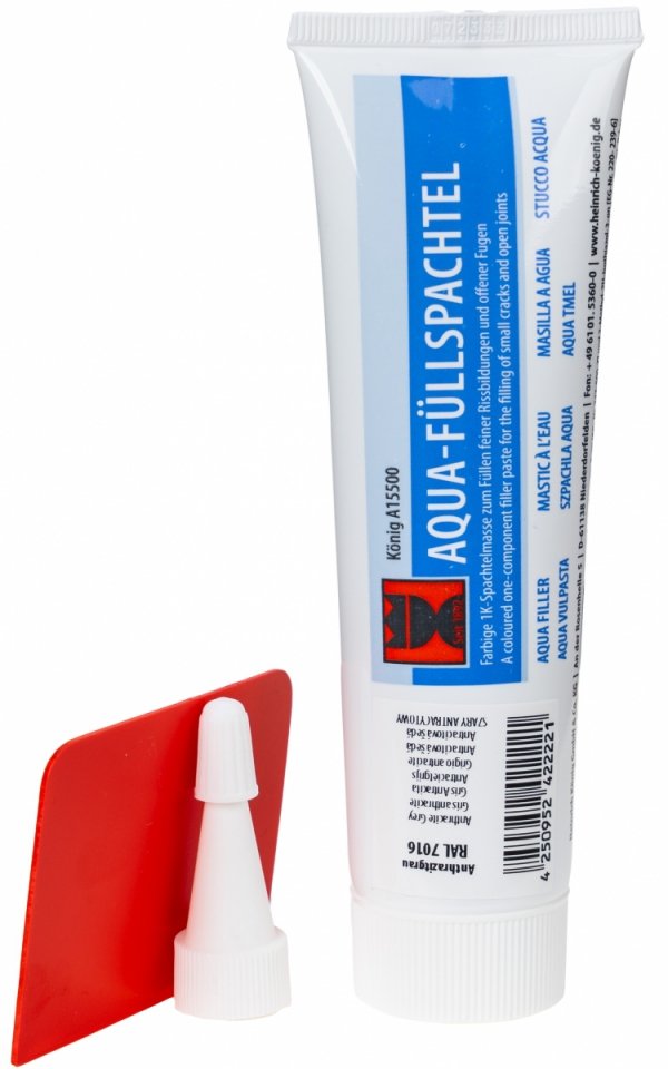 Szpachla AQUA 091 Buk odcień brązowy 150g drewno fornir pcv aluminium metal