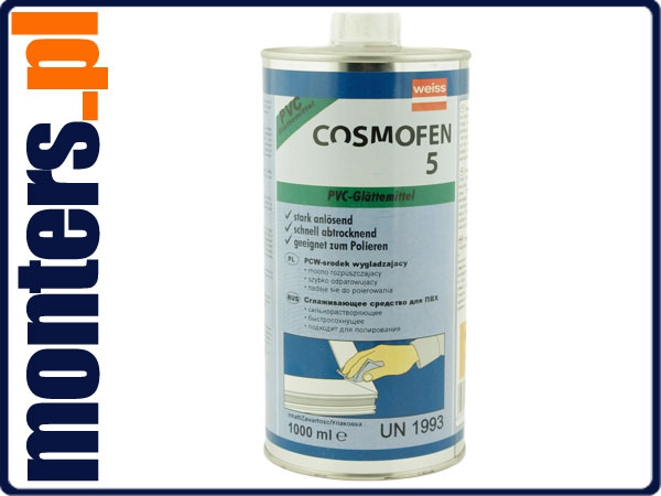 Cosmofen 5 środek do polerowania okien PCV