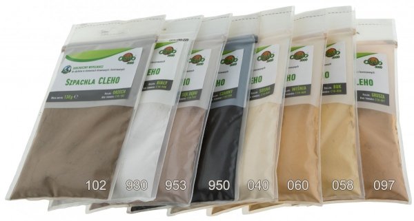 Szpachla w proszku do drewna/forniru czarna 130g