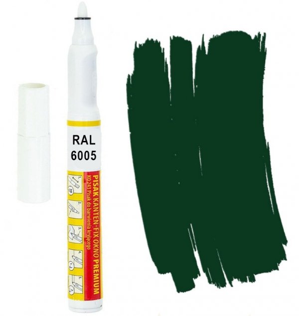 Kanten FIX RAL 6005 zielony mech Pisak retusz