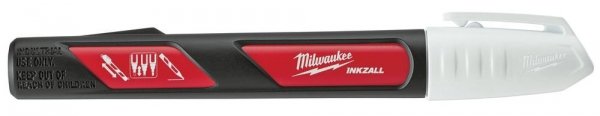 Marker Milwaukee BIAŁY olejowy INKZALL 1szt pisak