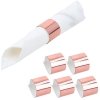 Obrączki Na Serwetki 3cm 6szt Rose Gold [ 200 Opakowań ]