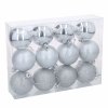 Bombki 12szt 4cm Srebro KR1200E [10op]