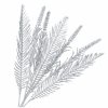 Gałązka Brokat Palma Srebrna 75cm KR1616 [30szt]