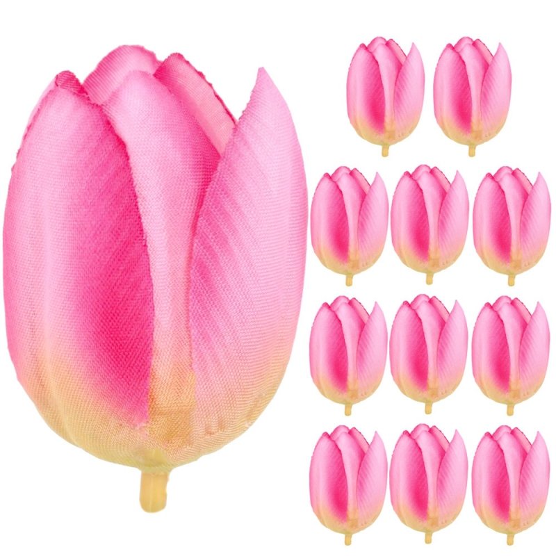 Główki Tulipan 12szt Róż [ 5 Kompletów ]