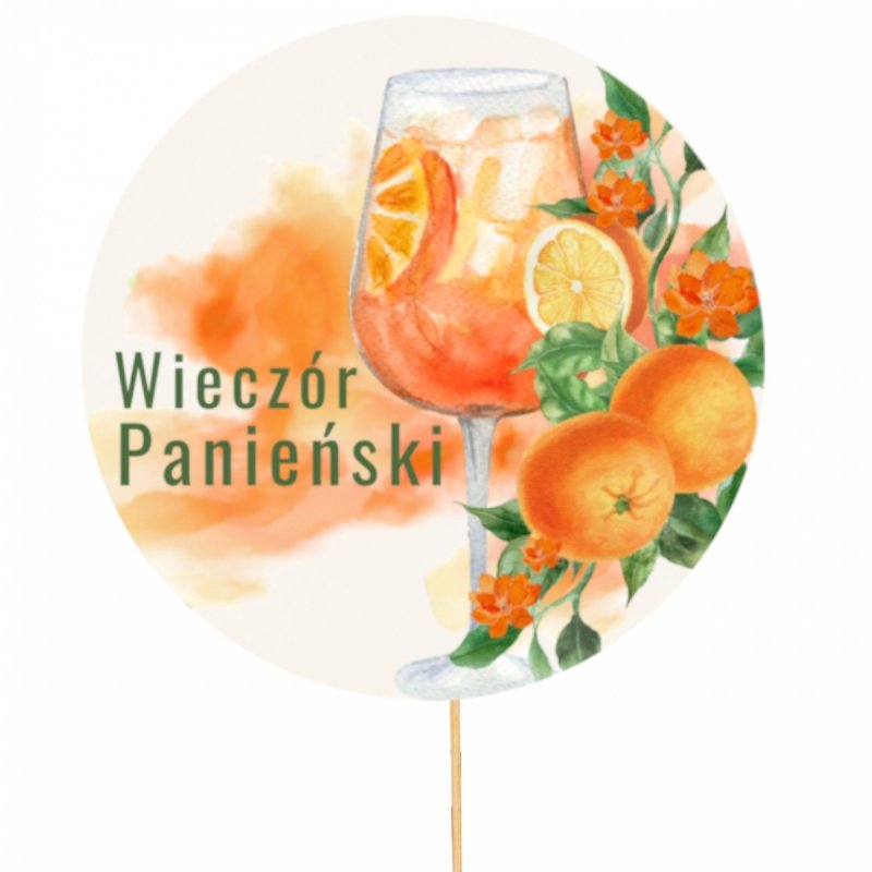 Pomarańcze Topper Wieczór Panieński [10szt]