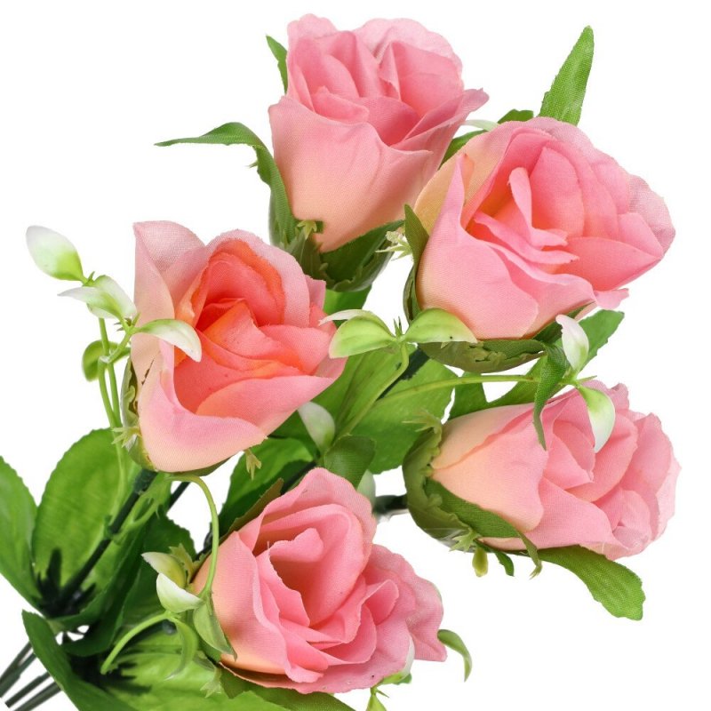 Róża Bukiet Różowe Kwiaty [ 10szt ]