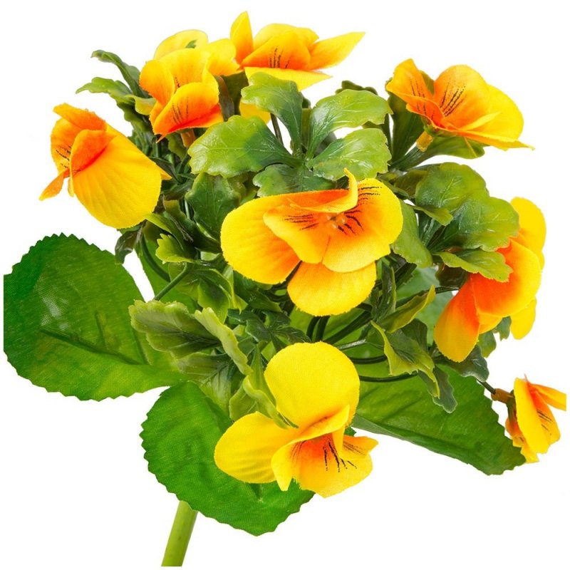 Bukiet Kwiatów Bratki Żółty [ 20szt ]