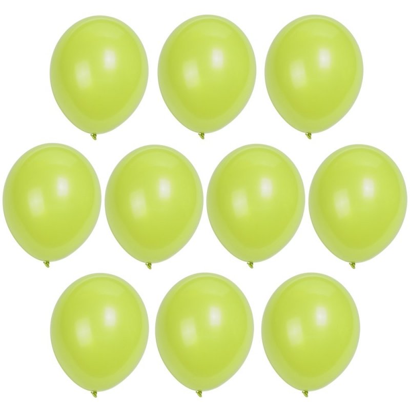 Balony 10szt Zielone [ 10 opakowań ]