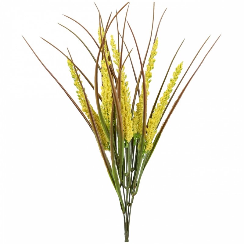 Bukiet Dekoracyjny Żółty 50cm KR1862 [35szt]