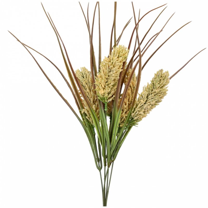  Bukiet Trawa Pampasowa Żółty 44cm KR1855 [35szt]