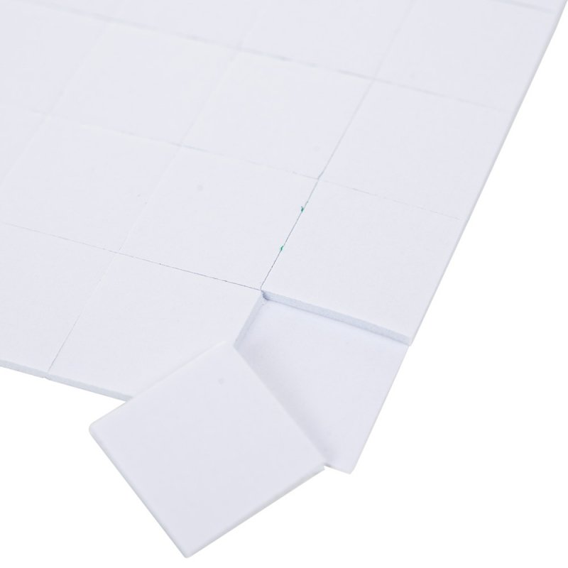 Kostka z klejem 3d 10mm/81szt x2 [Komplet 50szt]