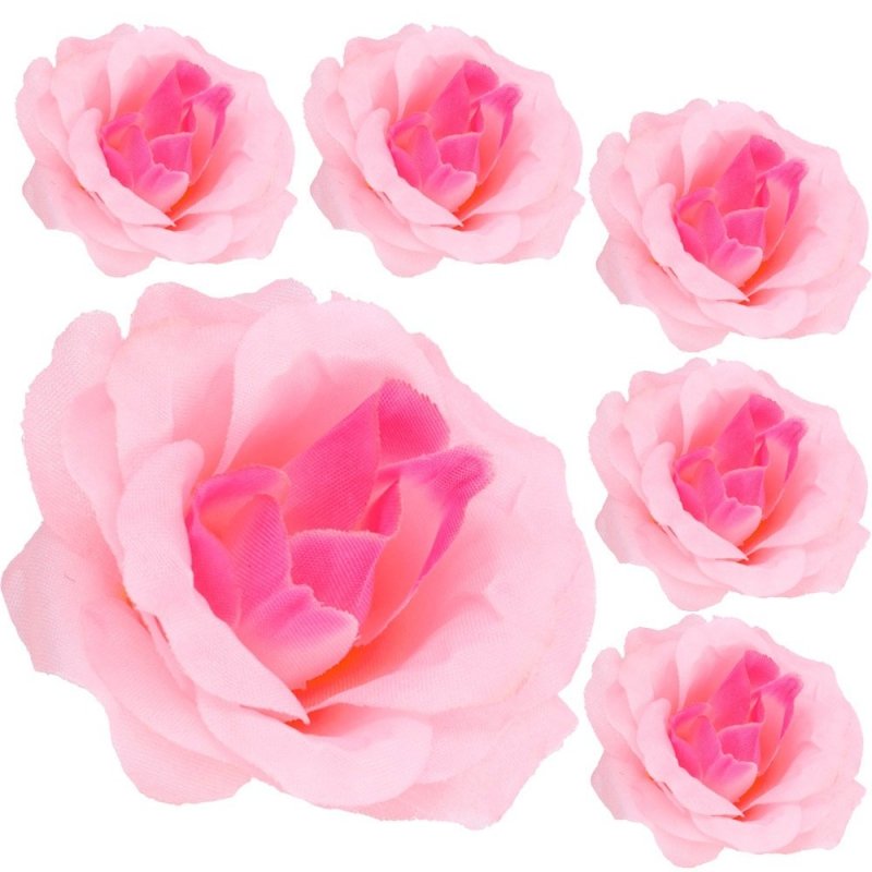 Główka Róża 6szt Blady Róż [200opak]