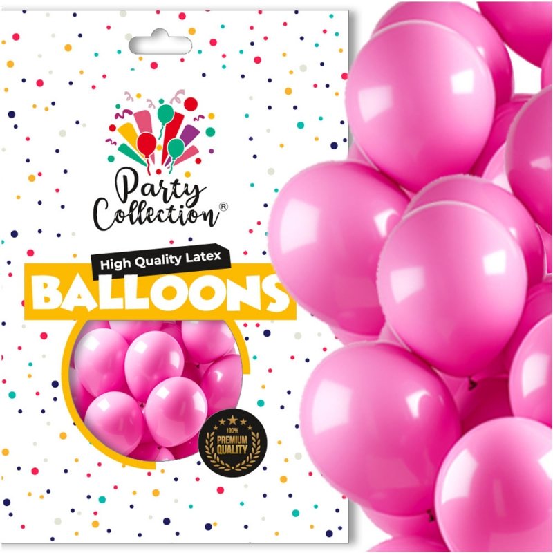 Balony Vintage Różany 14" 50szt KR649-1 [5opak]