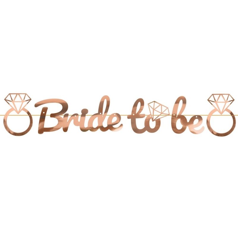 Baner Bride To Be RoseGold [ 5szt ]