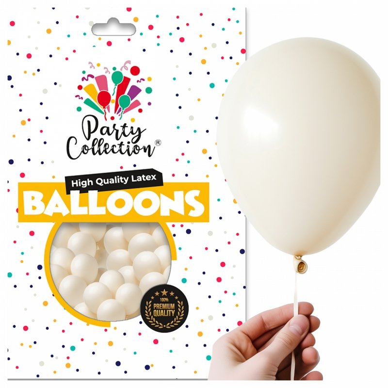 Balon Wanilia 5" 100szt KR534-30 [5opak]