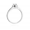 Pierścionek złoty 585 z brylantami 0,28ct W-406 zaręczynowy