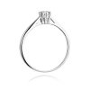 Pierścionek złoty 585 z brylantem 0,15ct zaręczynowy W-365