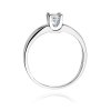 Pierścionek złoty 585 z brylantem 0,25ct W-225b zaręczynowy