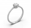 Pierścionek złoty 585 brylant 0,26ct zaręczynowy BR-037