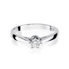 Pierścionek złoty 585 z brylantem 0,25ct W-234
