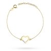 Bransoletka złota 585 z brylantami 0,015ct CB-26