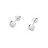 Kolczyki złote 585 z brylantami 0,16ct CK-16