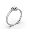Pierścionek złoty 585 brylant 0,042ct zaręczynowy BR-084