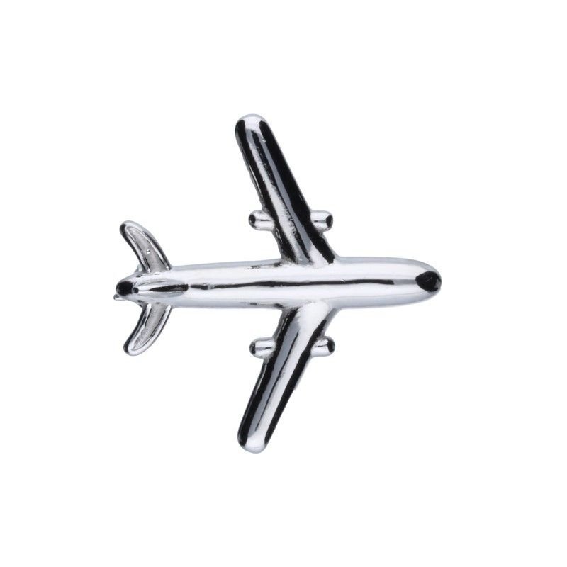 BROSZKA SREBRNA 925 SAMOLOT