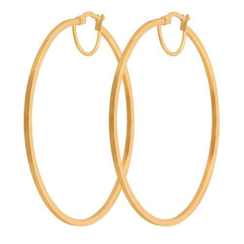 Kolczyki złote 585 koła - 41908