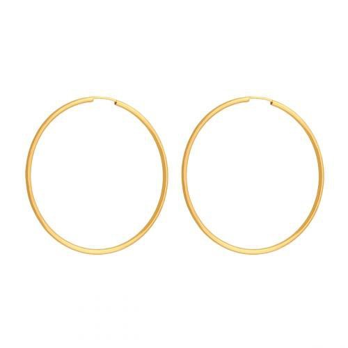 Kolczyki złote 585 koła - 47289