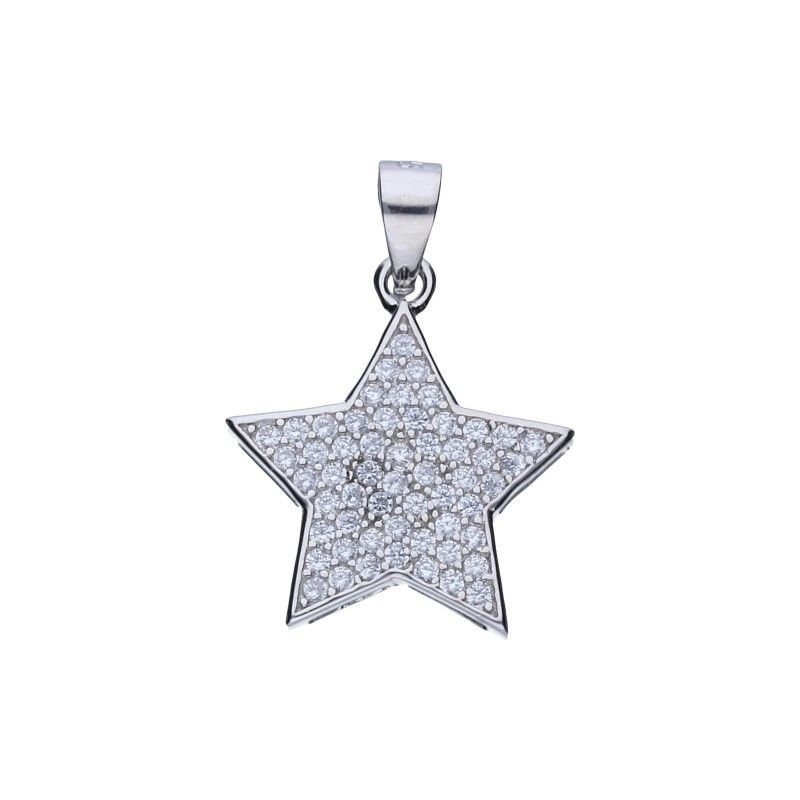ZAWIESZKA WISIOREK SREBRNY 925 GWIAZDA GWIAZDKA